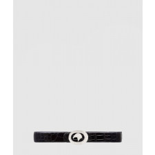 스테파노 리치 디아망테 크로커 벨트 N381CM-C388P